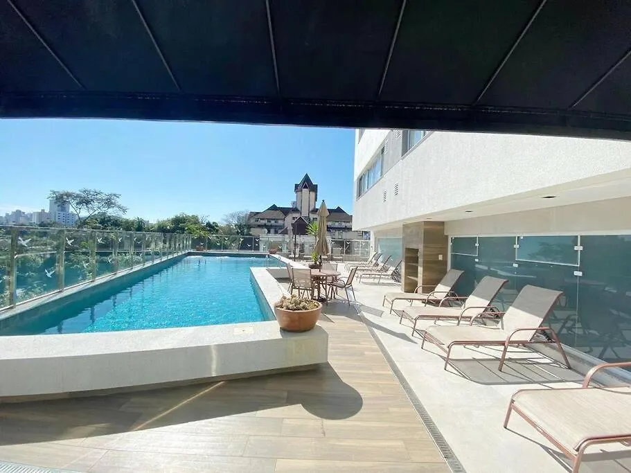 Loft Novo, 500 M Da Vila Germanica Oktoberfest Blumenau Apartment