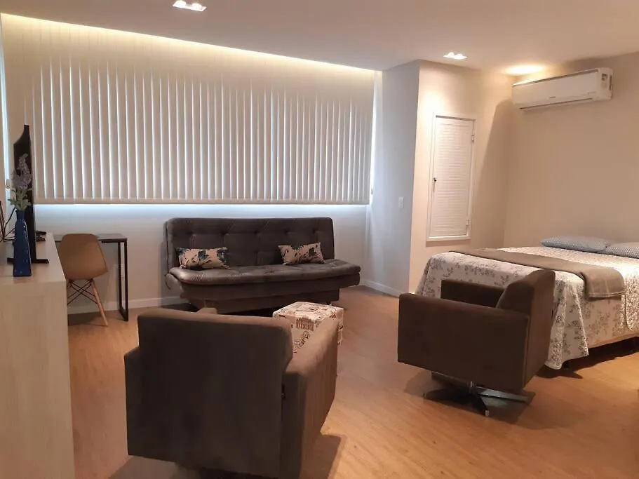 Apartment Loft Novo, 500 M Da Vila Germanica Oktoberfest Blumenau Brazil